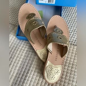 Size 9, Jack Rogers Jacks Flat sandal - New in Box